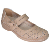 Alex beige leather by Comfort Leisure
