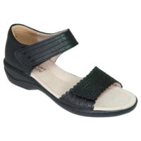 Petal black leather by Comfort Leisure