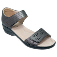 Petal pewter leather by Comfort Leisure