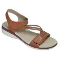 Natalie tan leather by Comfort Leisure